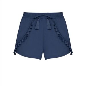 Primark beach shorts navy blue